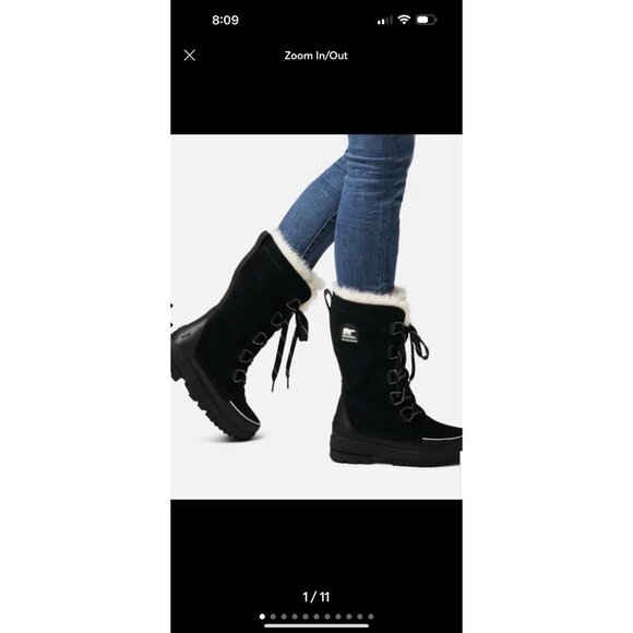 Sorel Tivoli IV Tall Waterproof Women's Boots 7 Read - Picture 7 of 7